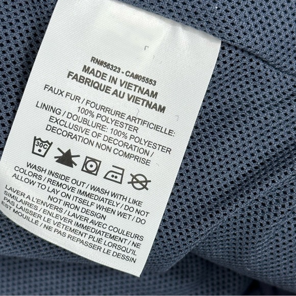 NIKE SHERPA double swoosh fleece JACKET SPORTY athletic blue white Small Nike S - Picture 8 of 11